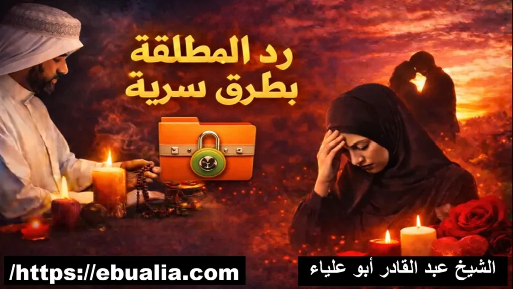 رد المطلقة بطرق سرية