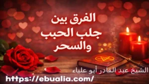 الفرق بين جلب الحبيب والسحر من حيث التأثير النفسي ونتائج العلاقة وطريقة الإصلاح العاطفي الآمن