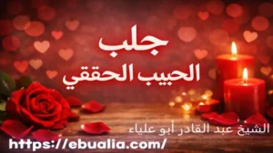 جلب الحبيب الحقيقي بأساليب واقعية تساعد على إصلاح العلاقة وتعزيز التواصل وإزالة أسباب النفور