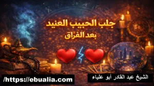 جلب الحبيب العنيد بعد الفراق