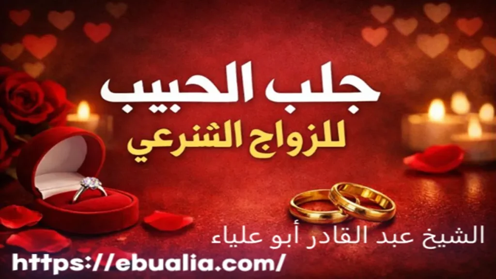 جلب الحبيب للزواج الشرعي عبر خطوات نفسية وتواصل إيجابي يساعد على بناء علاقة مستقرة قائمة على التفاهم والاحترام