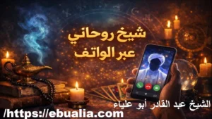 شيخ روحاني عبر الهاتف