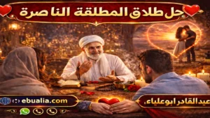 حل طلاق المطلقة الناصرة من خلال إصلاح العلاقة الزوجية وتعزيز الحوار والتفاهم بين الزوجين بعد الانفصال