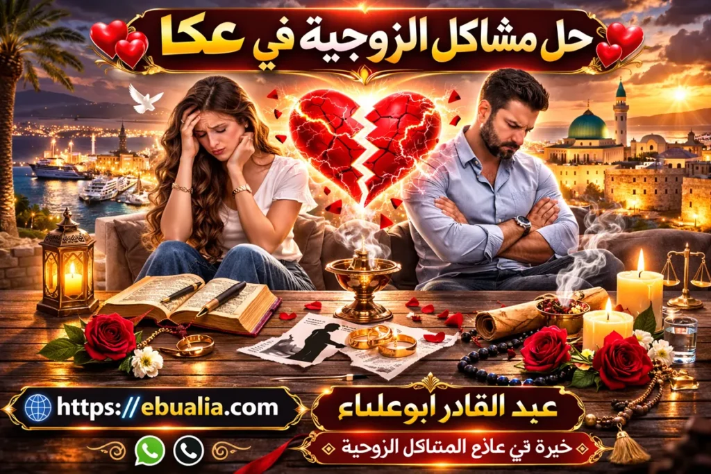 حل مشاكل الزوجية في عكا عبر تحسين التواصل وبناء الثقة لإعادة الاستقرار العاطفي بين الزوجين