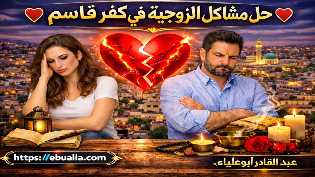 مشاكل الزوجية في كفر قاسم وأسباب الخلاف بين الزوجين مع خطوات عملية لإعادة التفاهم والاستقرار العاطفي