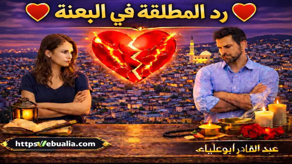 رد المطلقة في البعنة عبر طرق إصلاح العلاقة الزوجية وإعادة التفاهم والمودة بين الزوجين