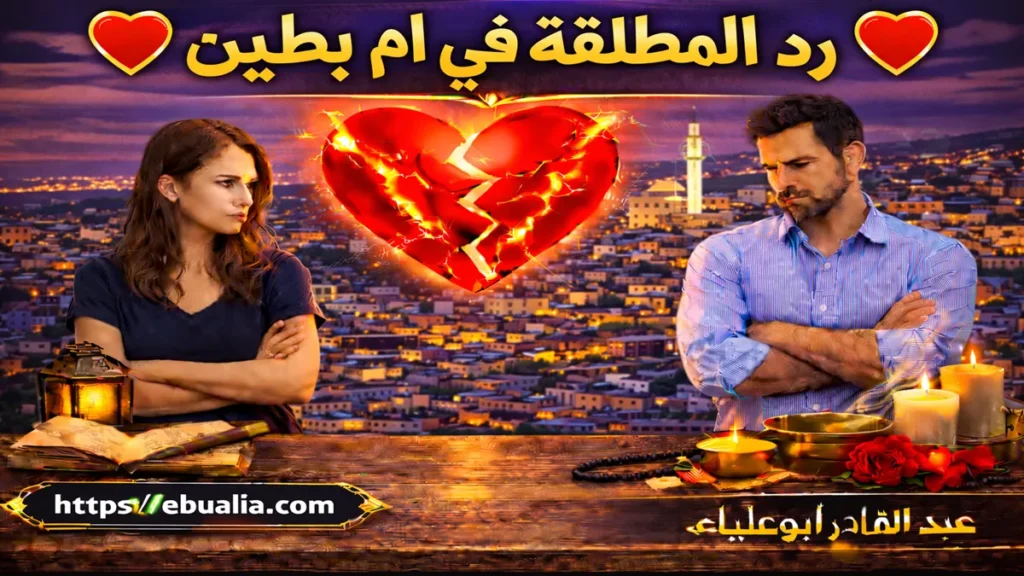 رد المطلقة في أم بطين عبر طرق إصلاح العلاقة الزوجية وإعادة التفاهم والمودة بين الزوجين