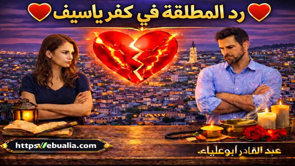 رد المطلقة في كفر ياسيف عبر طرق إصلاح العلاقة الزوجية وتعزيز التفاهم بين الزوجين بعد الطلاق