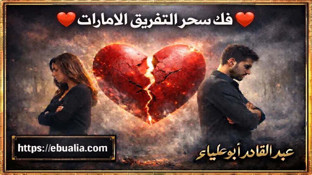 فك سحر التفريق الامارات عبر خطوات عملية لإعادة التفاهم وتقوية العلاقة بين الزوجين