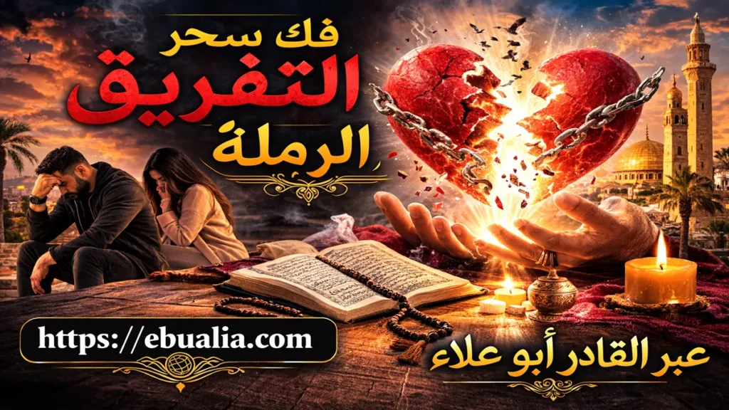 فك سحر التفريق الرملة باستخدام أساليب فعالة تعيد التوازن العاطفي وتعزز التقارب بين الزوجين