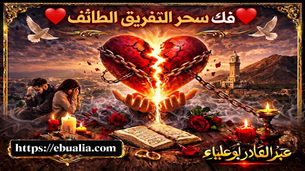 فك سحر التفريق الطائف بخطوات واعية تعيد التقارب العاطفي وتعزز التفاهم والاستقرار بين الطرفين