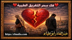 فك سحر التفريق الطبية عبر خطوات تحليل نفسي وسلوكي تعيد التوازن للعلاقة وتقوي التواصل بين الزوجين