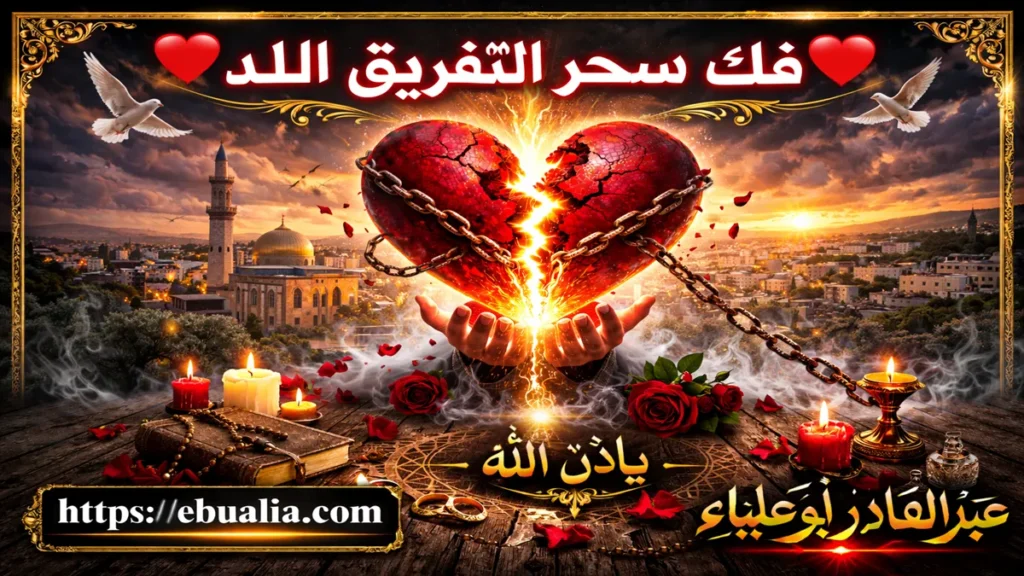 فك سحر التفريق في اللد بطريقة آمنة تعيد التفاهم والاستقرار بين الزوجين