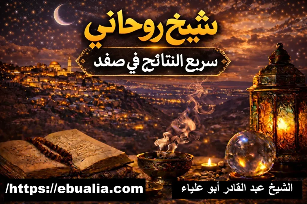 شيخ روحاني سريع النتائج في صفد لجلب الحبيب ورد المطلقة