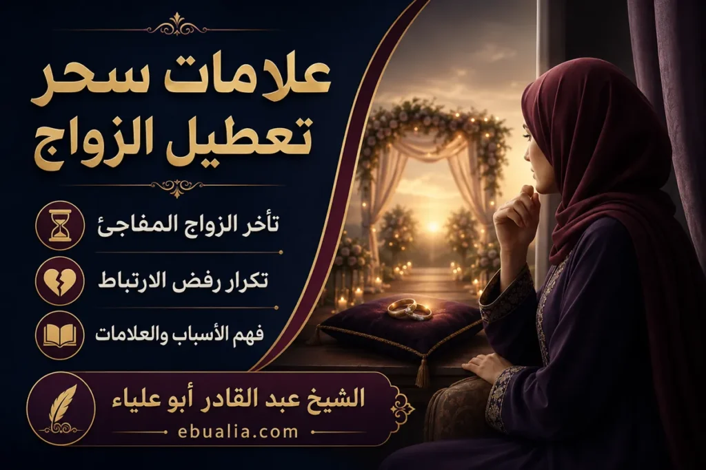 علامات سحر تعطيل الزواج وتأخر الارتباط