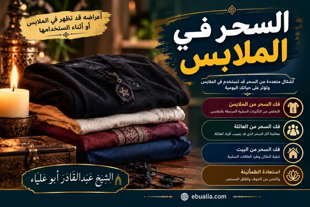 السحر في الملابس وكيفية التعامل معه